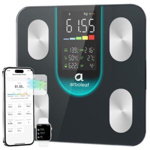 arboleaf CS20L Körperfettwaage mit...