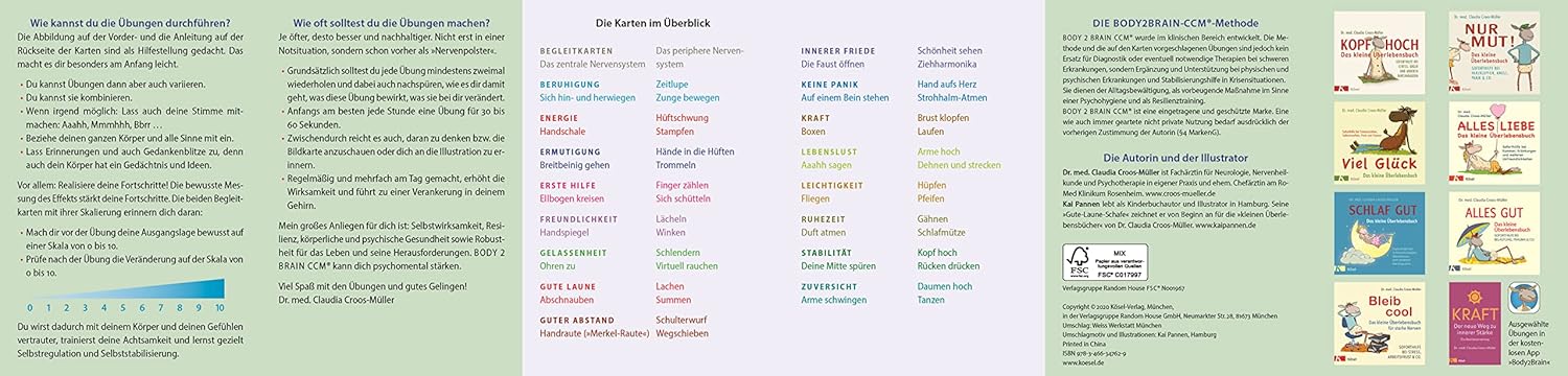 Ich schaf(f) das!: Leichte Körperübungen für mehr Lebenspower. 50 Karten - Mit Stülpdeckelschachtel und Booklet (Claudia Croos-Müller, Band 8) – Bild 15