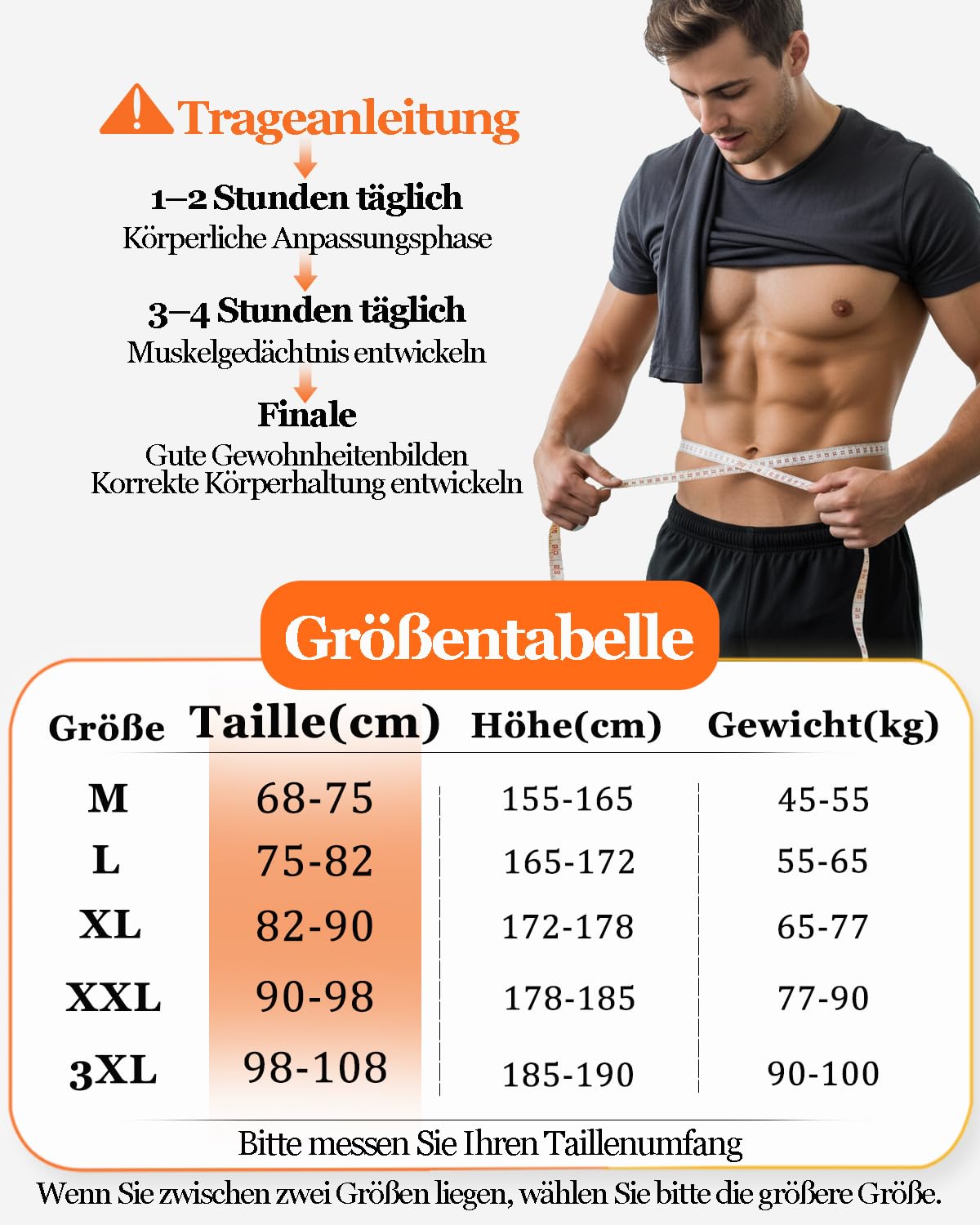 BraceTop Rückenglätter, Haltungskorrektur für Männer und Frauen, verstellbarer Haltungstrainer, Rückenstützgürtel, leichter, atmungsaktiver Schultergurt – Bild 6