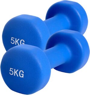Train Hard® Hanteln Neopren 2er Se...