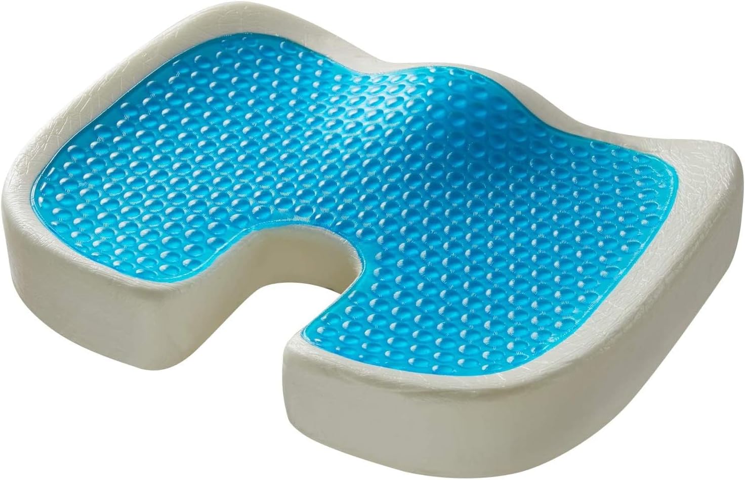 Sitzkissen für Stuhl – orthopädisch – ergonomisches Kissen, gerade Rückenlehne, Bürostuhl, Outdoor-Sitzkissen, Schwangerschaft, Rückenschmerzen, Kissen, orthopädisches Kissen, NaturPur L – Bild 2
