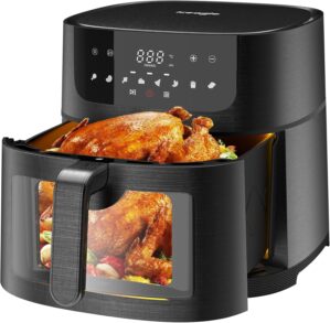 XXL Heißluftfritteuse 9L Heißluft...