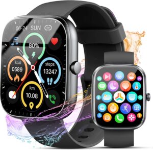 Smartwatch Herren Damen 1,96 Zoll H...