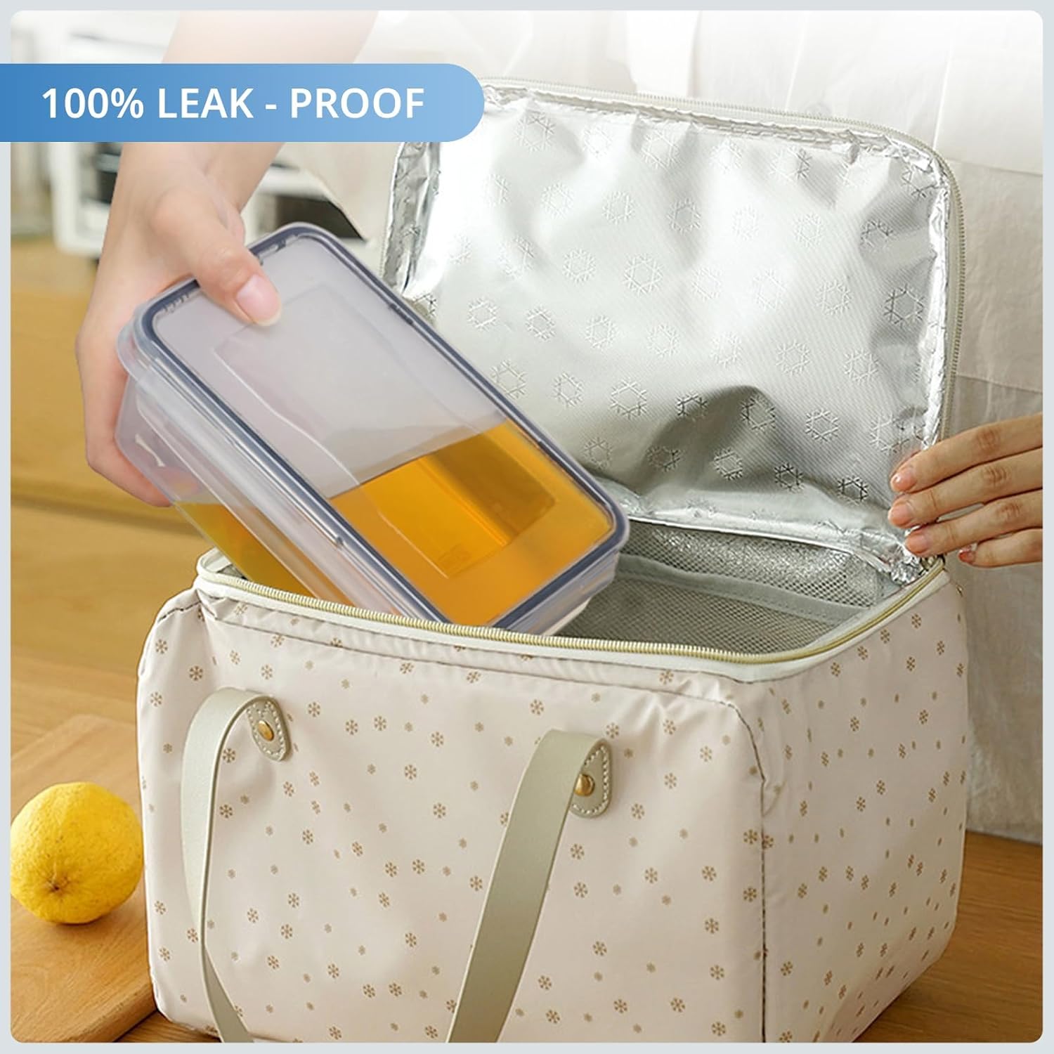 7 x 840 ml Frischhaltedosen mit Deckel, BPA-frei, luftdicht und stapelbar, Gefrierbehälter und Meal-Prep-Boxen für Lebensmittelbox, Gefrierbehälter und Küche – Bild 5