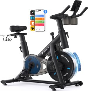 MERACH Heimtrainer Fahrrad mit vers...