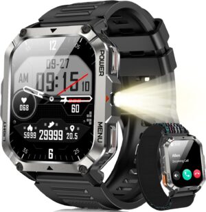 Blackview 900 mAh Herren-Smartwatch...