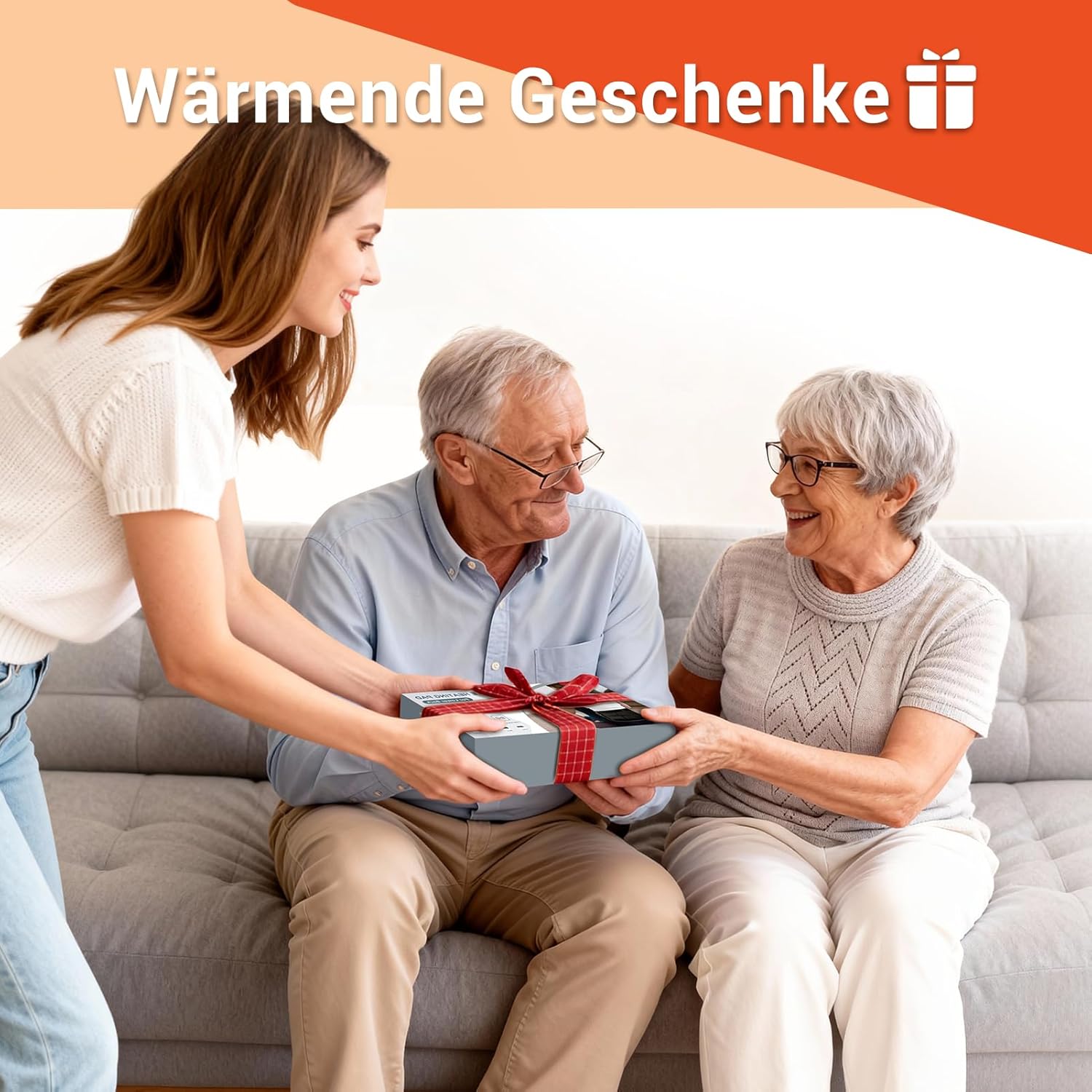 Comfytemp Wärmegürtel Vibrationsmassage für Rücken mit 25 Wh Akku, 155 x 20 cm kabelloses Massagegerät mit Kompressionsband, Rückenwärmer Heizgürtel USB-Heizkissen Geschenke für Mütter, Frauen, Mama, Papa – Bild 9