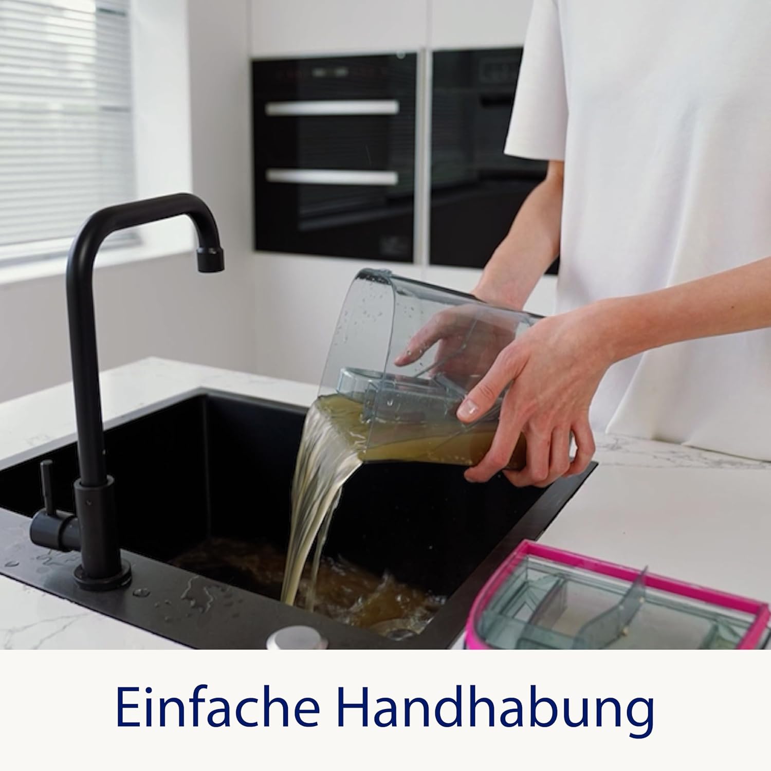 WECLEAN C3 Nasssauger Polsterreiniger Gerät Fleckenreiniger für Teppiche, Sofas, Treppen, Fenster, Spiegel, Polster, Autos, 600 Watt, 15 KPa, Schwarz/Rosa – Bild 5