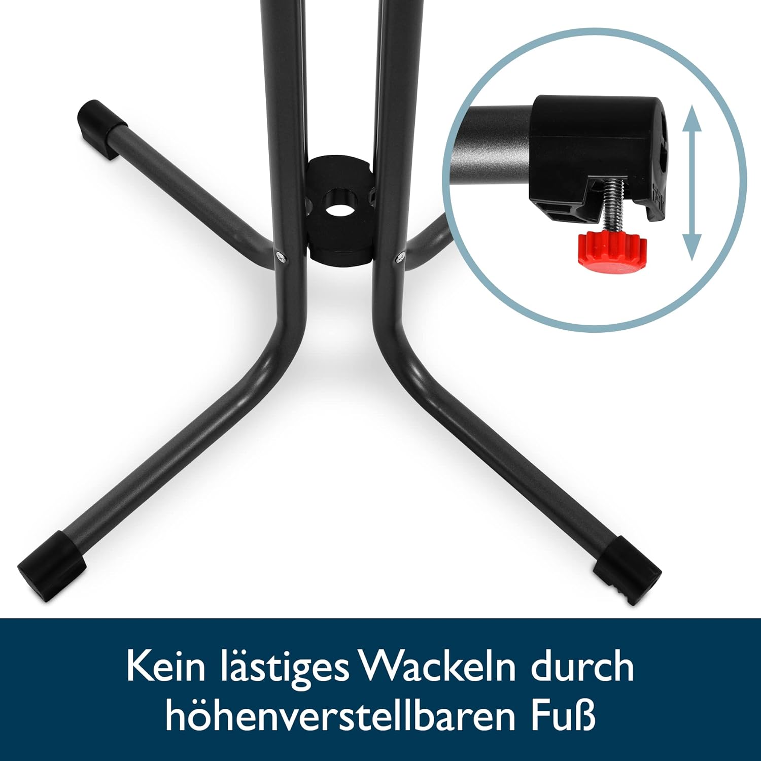 Beautissu Gastro-Bistrotisch klappbar Ø 80 cm Sylt Outdoor-Bistrotisch rund anthrazitgrau – wetterfester Klapptisch in Gastro-Qualität & hitzebeständig – Bild 7