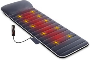 Snailax Massagematte mit 10 Vibrati...