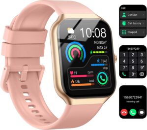 Smartwatch Damen Herren mit Telefon...