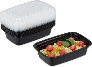 Relaxdays Meal Prep, 10er-Set, 1 Fa...