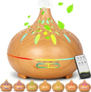 Aromadiffusor, 500 ml Duftöl-Diffu...