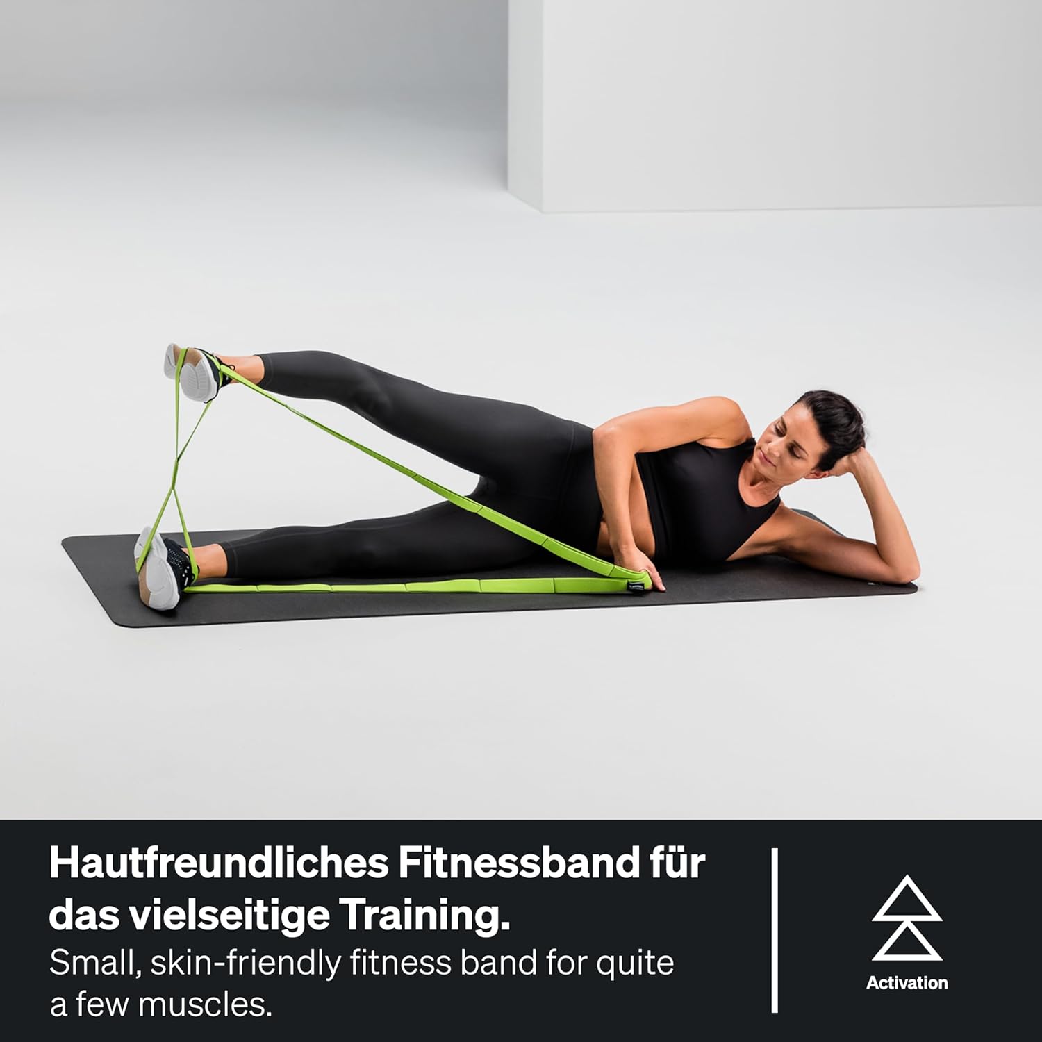 Blackroll Resist & Multi Band – Fitnessbänder, Trainingsbänder mit verschiedenen Widerstandsstufen (stark – extrem) für stabile Muskeln, grün – Bild 3