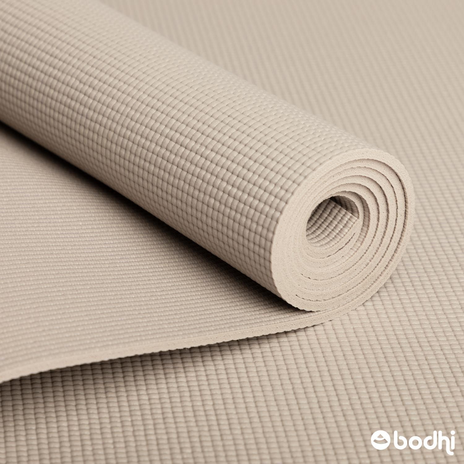 Bodhi Yogamatte Asana, rutschfeste Trainingsmatte, ungiftig & waschbar, PVC-Matte, Fitnessmatte für Yoga, Pilates und Gymnastik, rutschfeste Matte für Ihre Yoga-Praxis, Mattenstärke 4,5 mm – Bild 6