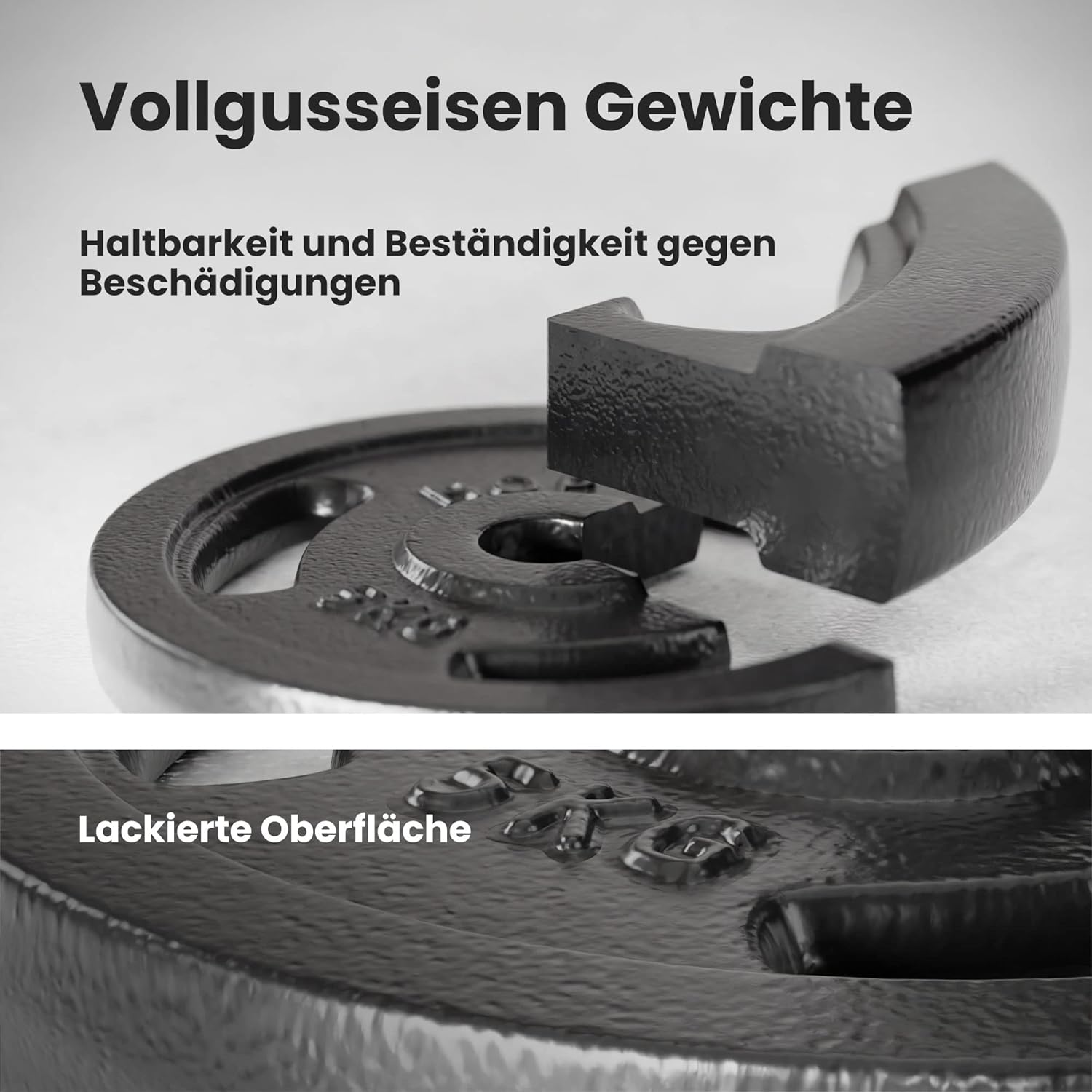 Hop-Sport Guss-Hanteln Set Hanteln 10 kg 15 kg 20 kg 30 kg 40 kg 60 kg Gewichte – Bild 5
