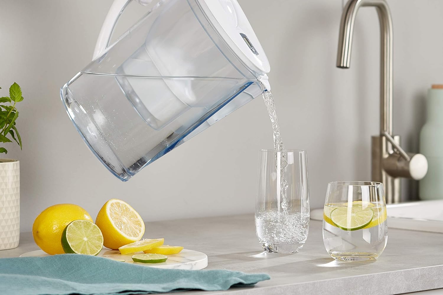 Amazon Basics Wasserfilterkartuschen, 12er-Pack, geeignet für alle Brita-Systeme, einschließlich PerfectFit-Systeme – Bild 6