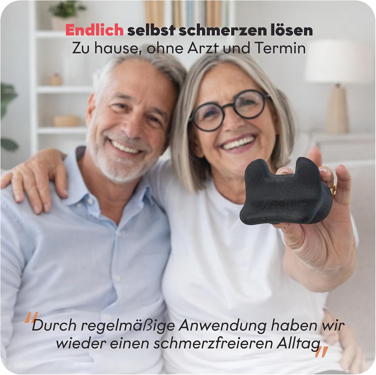 TMX Dura Neck Trigger, effektives Trainingsgerät bei Migräne, Nackenschmerzen und Verspannungen, Triggerpunktschieber, lindert Kopfschmerzen, Tinnitus und Schwindel, hergestellt in Deutschland – Bild 5