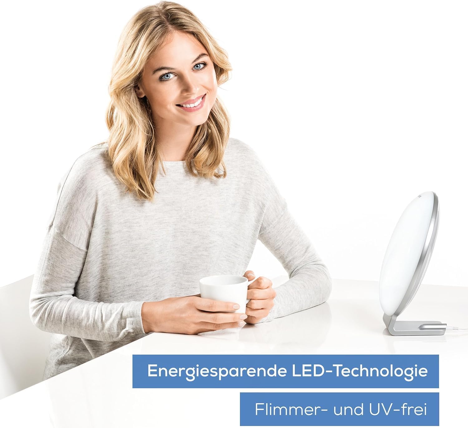 Beurer TL 50 Tageslichtlampe zur Simulation von Tageslicht, zertifiziertes Medizinprodukt für mehr Wohlbefinden. – Bild 4