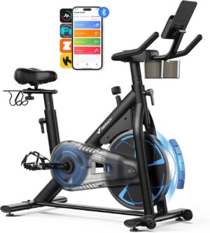 MERACH Heimtrainer Fahrrad mit magn...