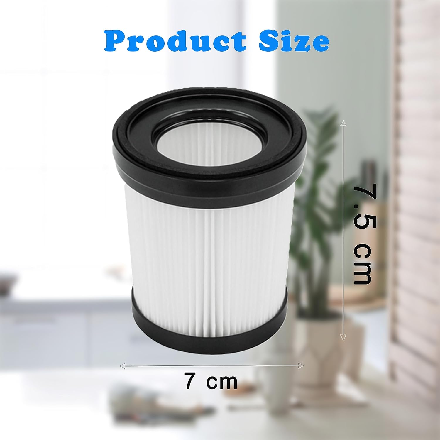 8 Stück HEPA-Filter für FSV001 FSV101 Lubluelu 202 Staubsauger HEPA-Filterteile – Bild 2