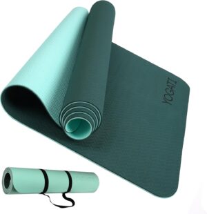 YOGATI Sportmatte, Fitnessmatte, ru...