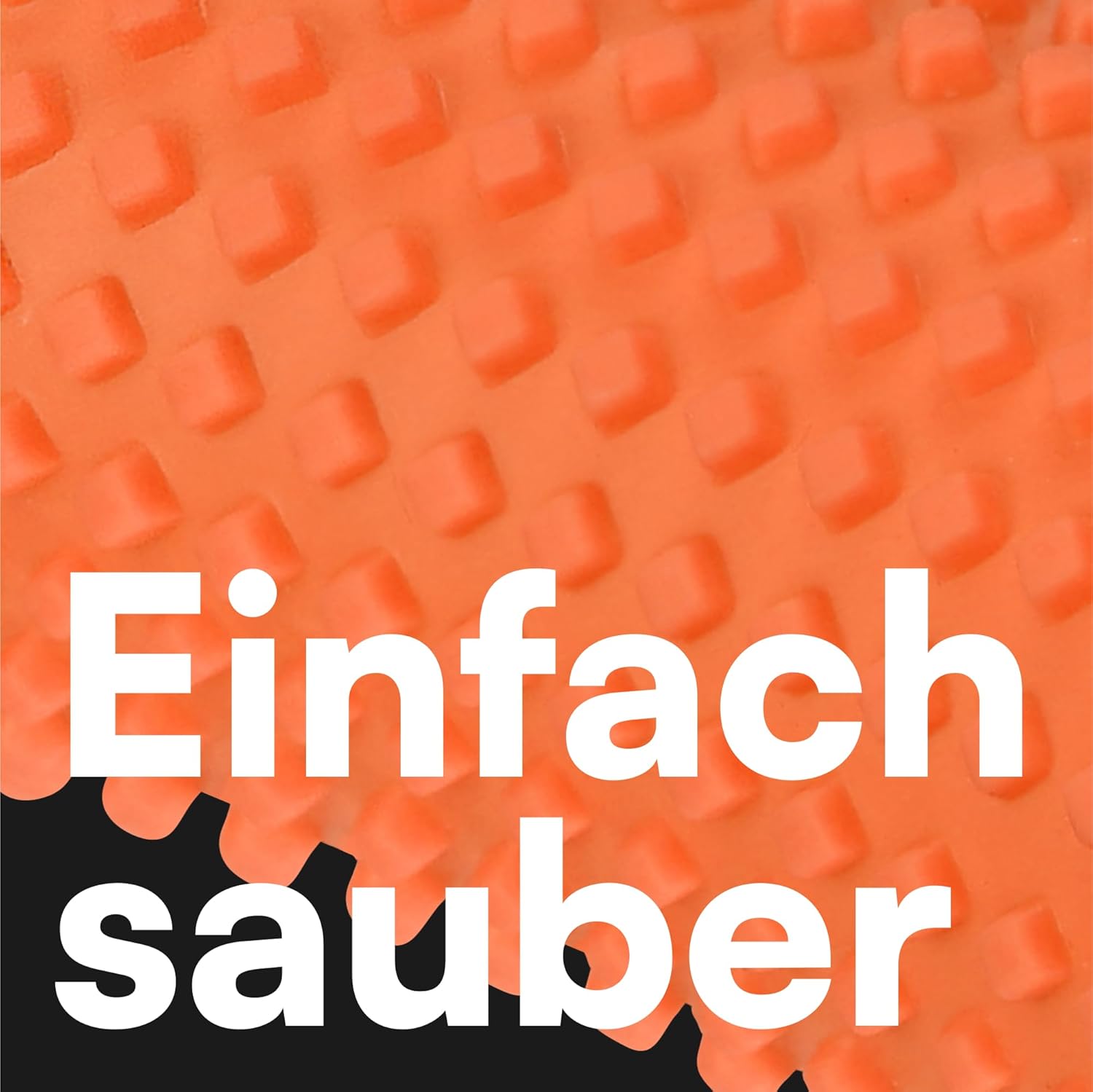 H&S Fußmassage-Igelball – Faszienroller Fuß – Fußmassagerolle zur Faszienmassage – Rolle für Hand und Fuß aus Silikon mit Noppen zum Stressabbau und Entspannung – Orange – Bild 7