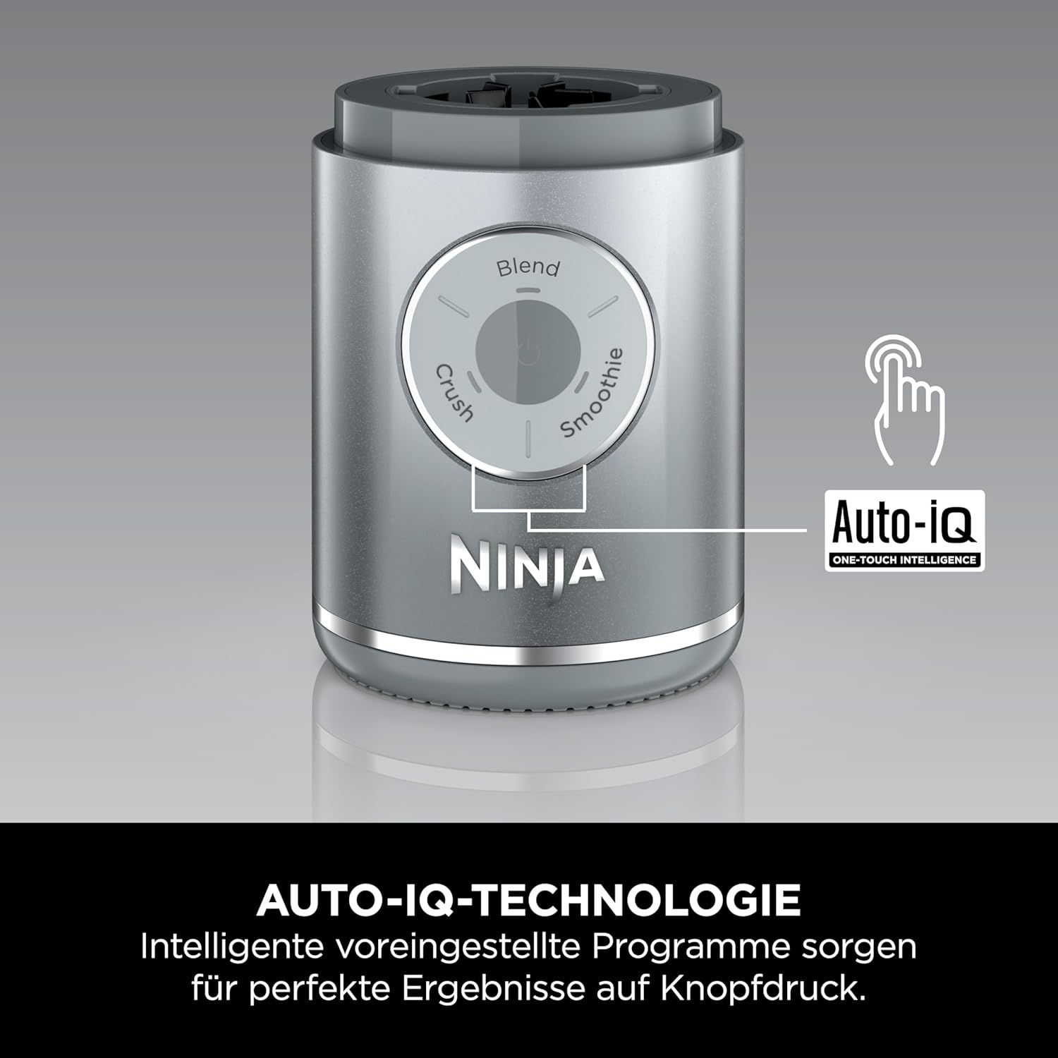 Ninja Blast Max BC251EULS Tragbarer Mixer/Smoothie-Maker, 2 x 570 ml, wiederaufladbar, Mixbecher & auslaufsicherer Deckel, 3 Funktionen, Smoothies, Protein-Shakes, Lavendel/Silber – Bild 11
