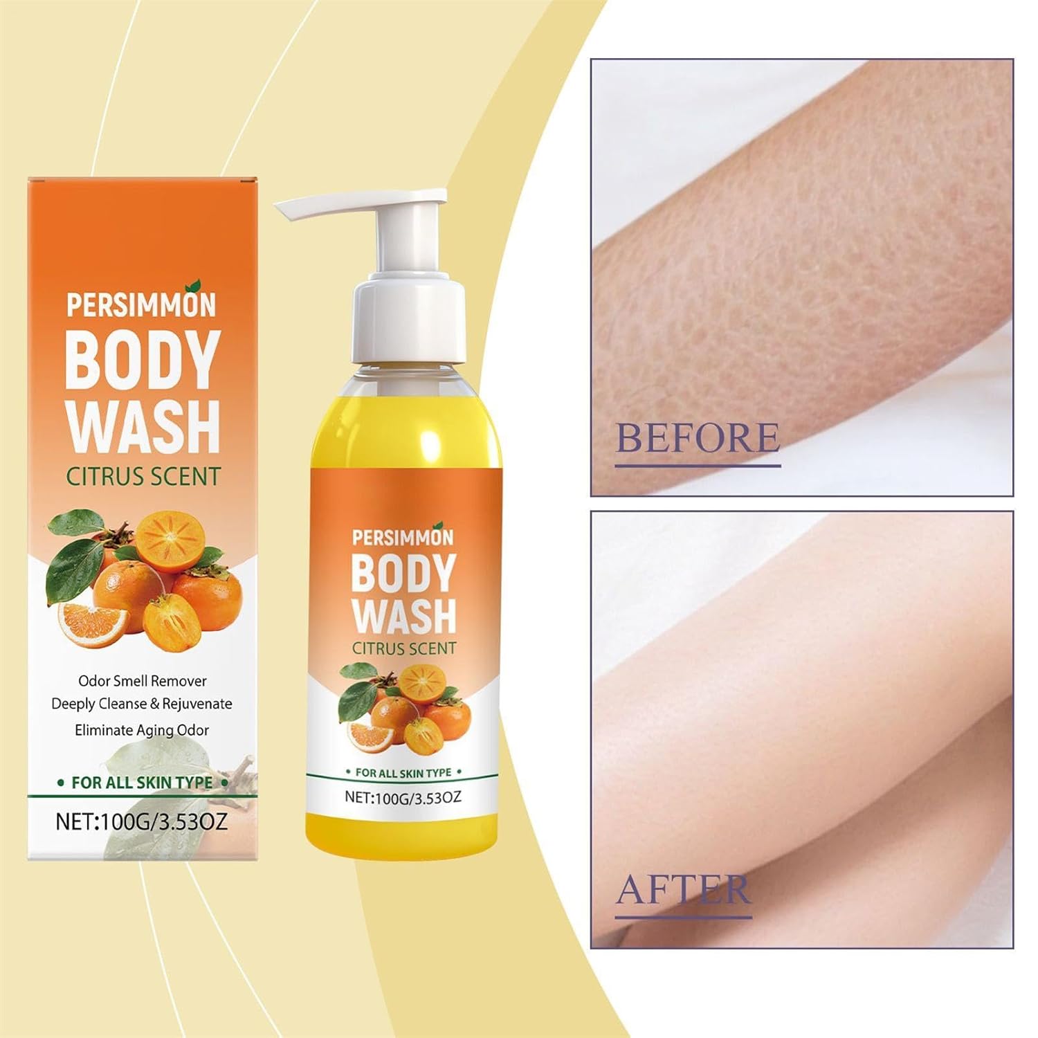 Schäumendes, reinigendes mit reichhaltigem, 250-ml-Reinigungsformel mit Geruchskontrollkraft, tiefreiniges Körperwaschgel, erfrischendes, tägliches Hygieneprodukt für – Bild 4