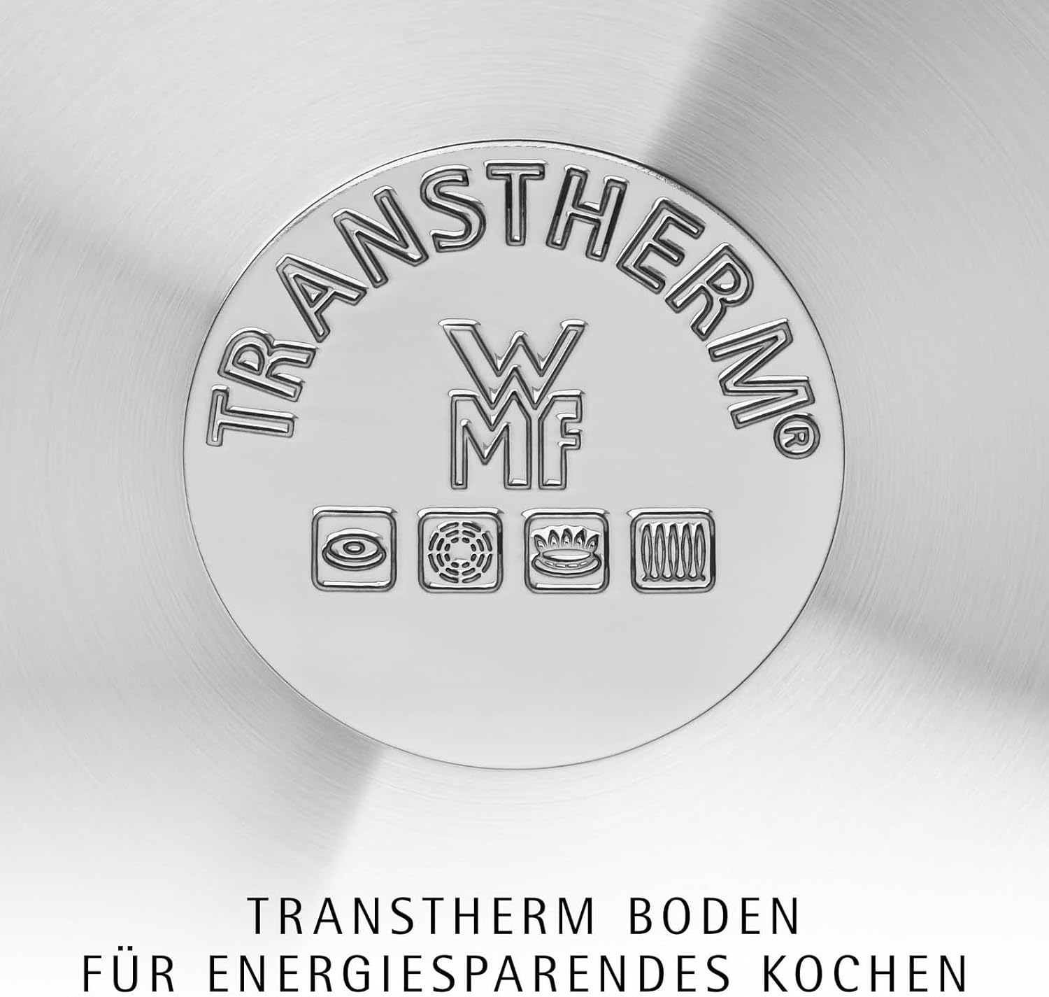 WMF Comfort Line 5-teiliges Induktions-Topfset mit Glasdeckel, Cromargan-Edelstahl matt, Skala, Induktions-Topfset, stapelbar, unbeschichtet – Bild 6