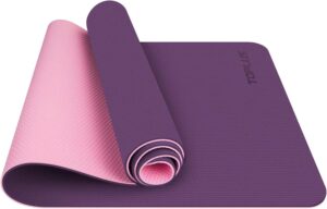 TOPLUS Gymnastikmatte, Yogamatte, g...