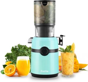 Fretta Slow Juicer mit 108 mm XL-Ö...