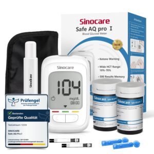 sinocare Blutzuckermessgerät-Set, ...