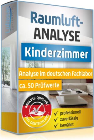 Raumlufttest fürs Kinderzimmer, Lu...