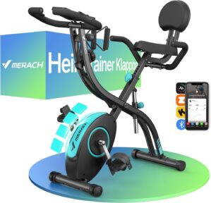 MERACH 4-in-1-Heimtrainer mit eigen...
