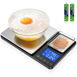 Digitale Küchenwaage mit LCD-Displ...