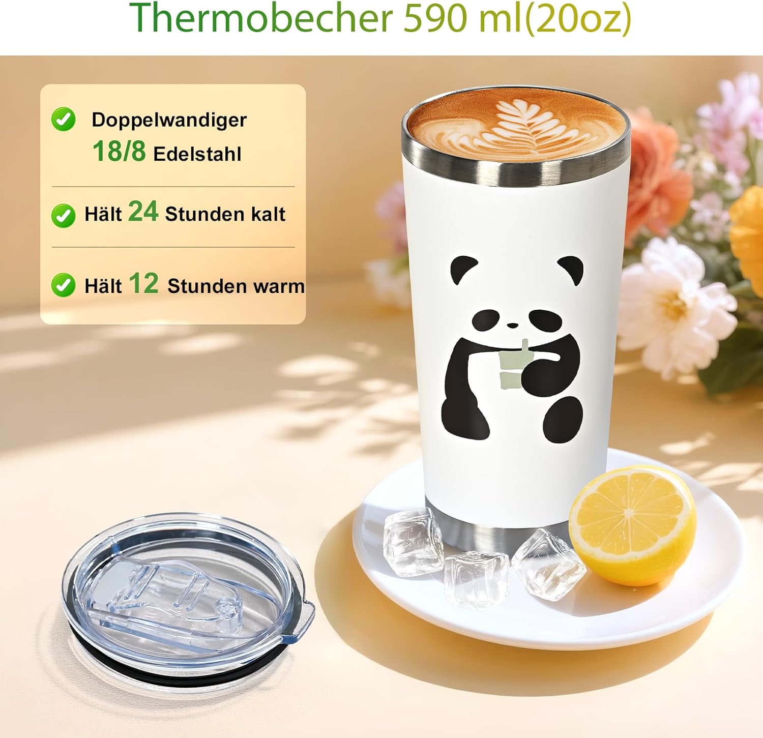 Geburtstagsgeschenke für Frauen, Geburtstagsgeschenkkörbe, Wellness-Geschenksets, Selbstpflegesets mit Decken, Duftkerzen und Tassen, Panda-Geschenksets und besondere Genesungsgeschenke für Frauen – Bild 5
