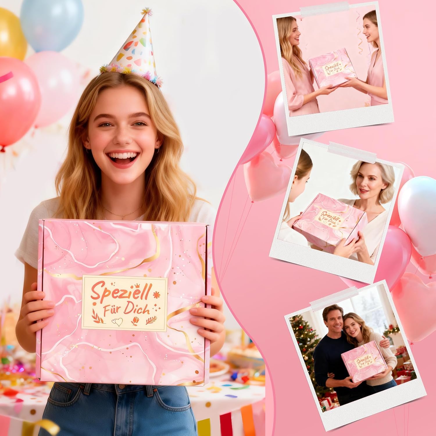 Geschenke für Frauen, Wellness-Geschenkset, Geburtstagsgeschenk für Frauen, Geschenk für Mutter, Geschenk für Freundin und beste Freundin, Entspannungs-Spa-Geschenkkorb – Bild 7