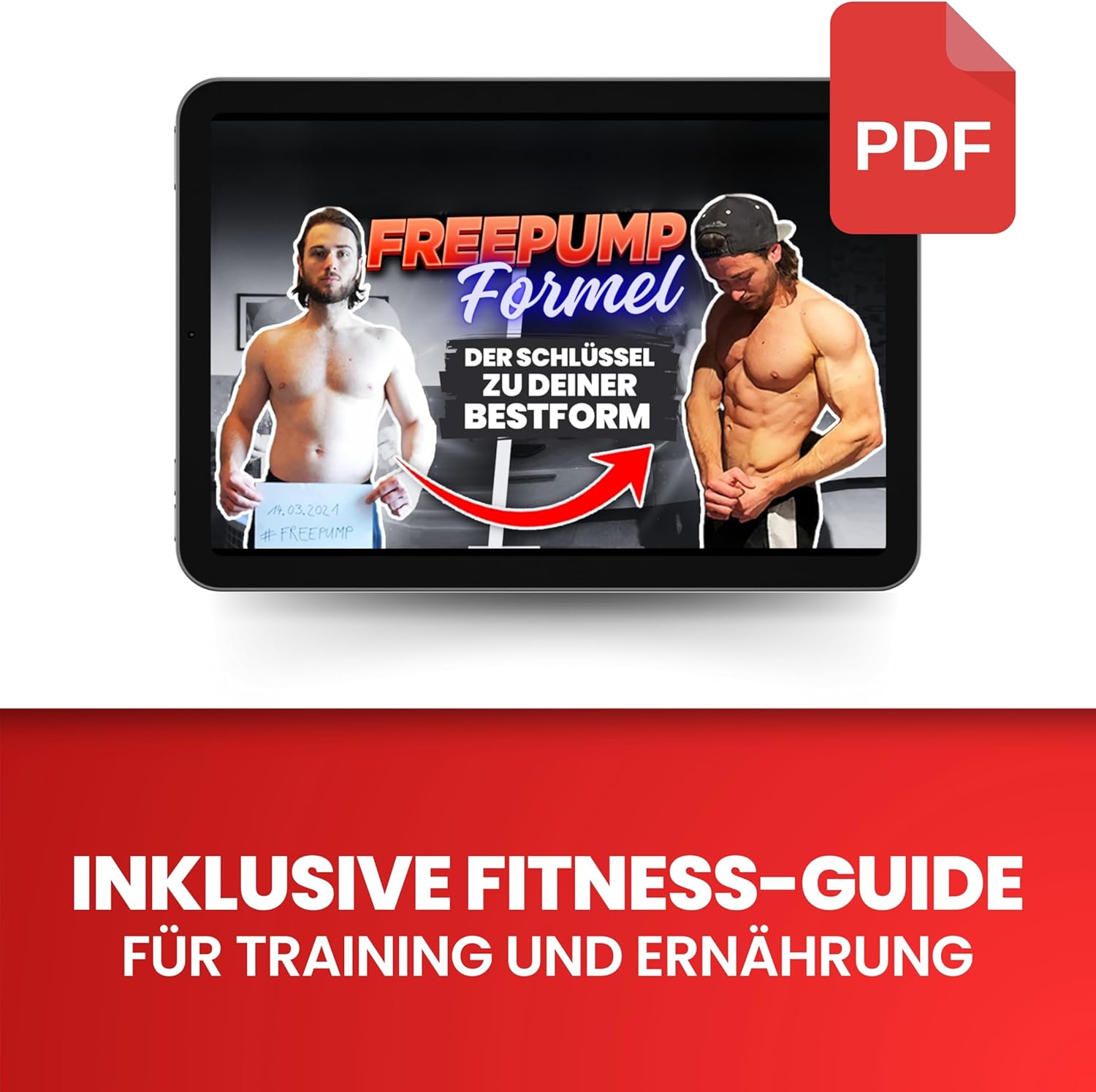 Red Rab FREEPUMP Fitness-Bar-Set – Widerstandsbänder, Stange, Krafttraining und Pilates – Fitnessbänder mit Stange als Heim-Fitnessgerät – Widerstandsbänder und Bar – Smarte Workout-Bar für das Training zu Hause – Bild 6