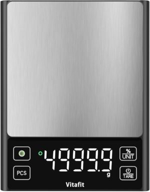 Vitafit 5kg Küchenwaage Digital, H...