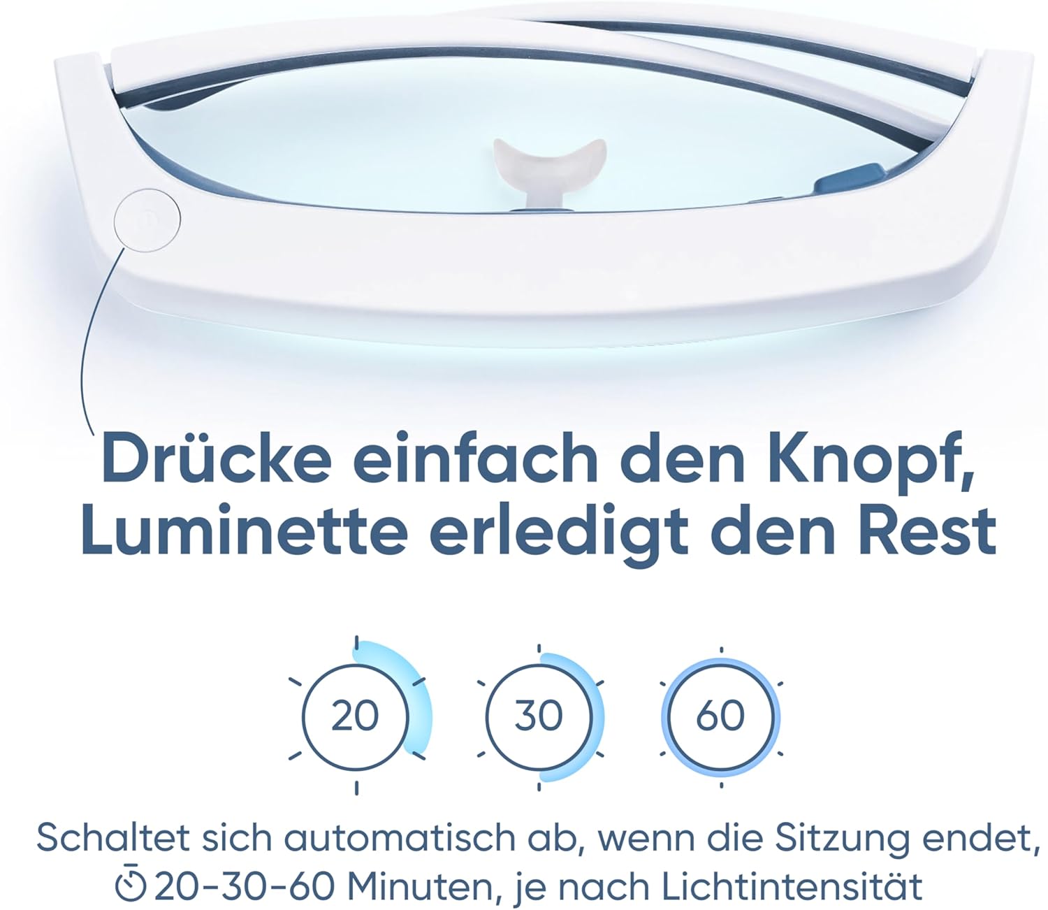 Luminette 3 Lichttherapiebrille – Tragbare Tageslichtlampe gegen Schlafprobleme, Winterdepression, Jetlag – Natürliche Sonnenlichttherapie – Über 300.000 zufriedene Benutzer – Bild 7