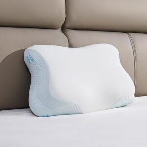 Nackenkissen Memory Foam – 2-in-1...