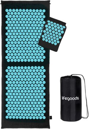 LifeGoods XL Akupressurmatte mit Ki...
