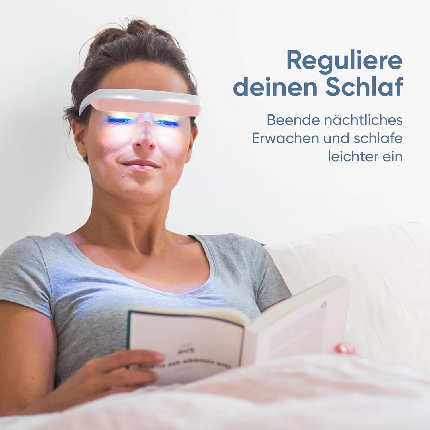 Luminette 3 Lichttherapiebrille – Tragbare Tageslichtlampe gegen Schlafprobleme, Winterdepression, Jetlag – Natürliche Sonnenlichttherapie – Über 300.000 zufriedene Benutzer – Bild 3