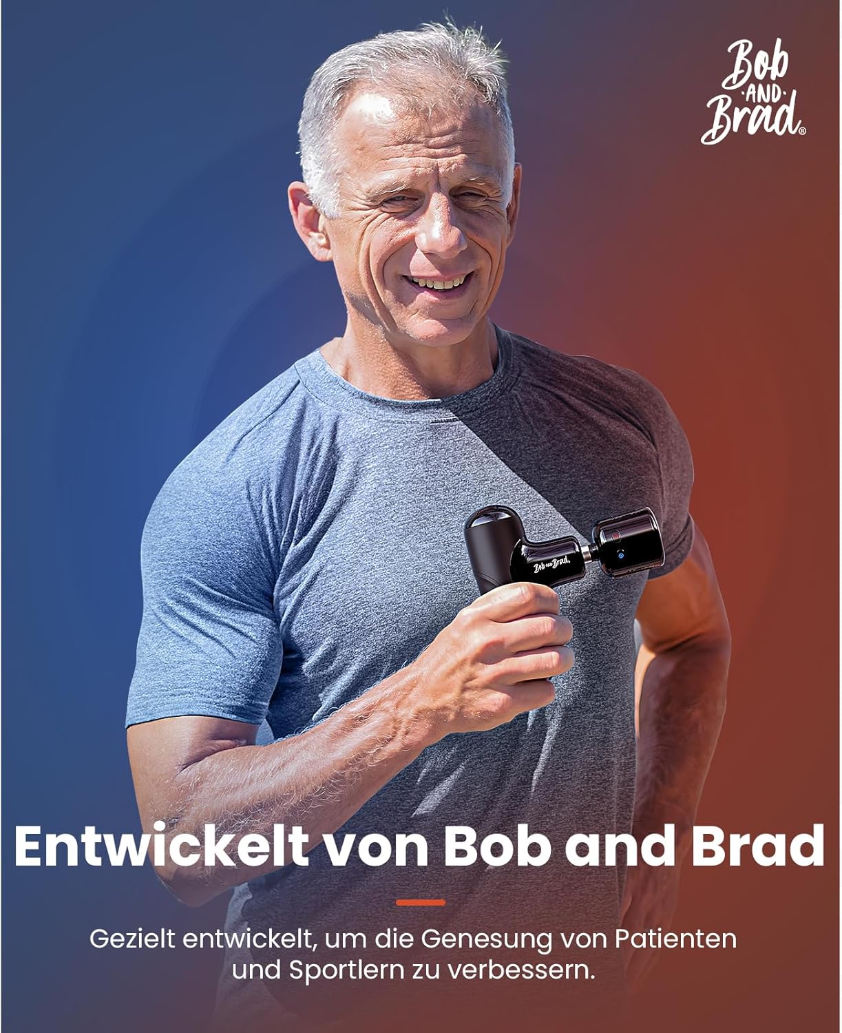 Bob und Brad Q2 Pro Mini-Massagepistole mit Wärme und Kälte, Massagepistole im Taschenformat für Tiefengewebemassage, ultraleichtes Percussion-Muskelmassagegerät mit Tragetasche für Muskelentspannung – Bild 8