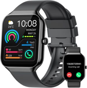 Smartwatch Herren Damen, 1.96″...
