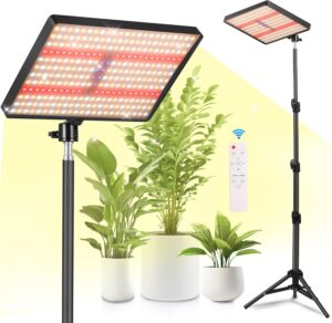 MICCYE Pflanzenlampe LED mit Ständ...