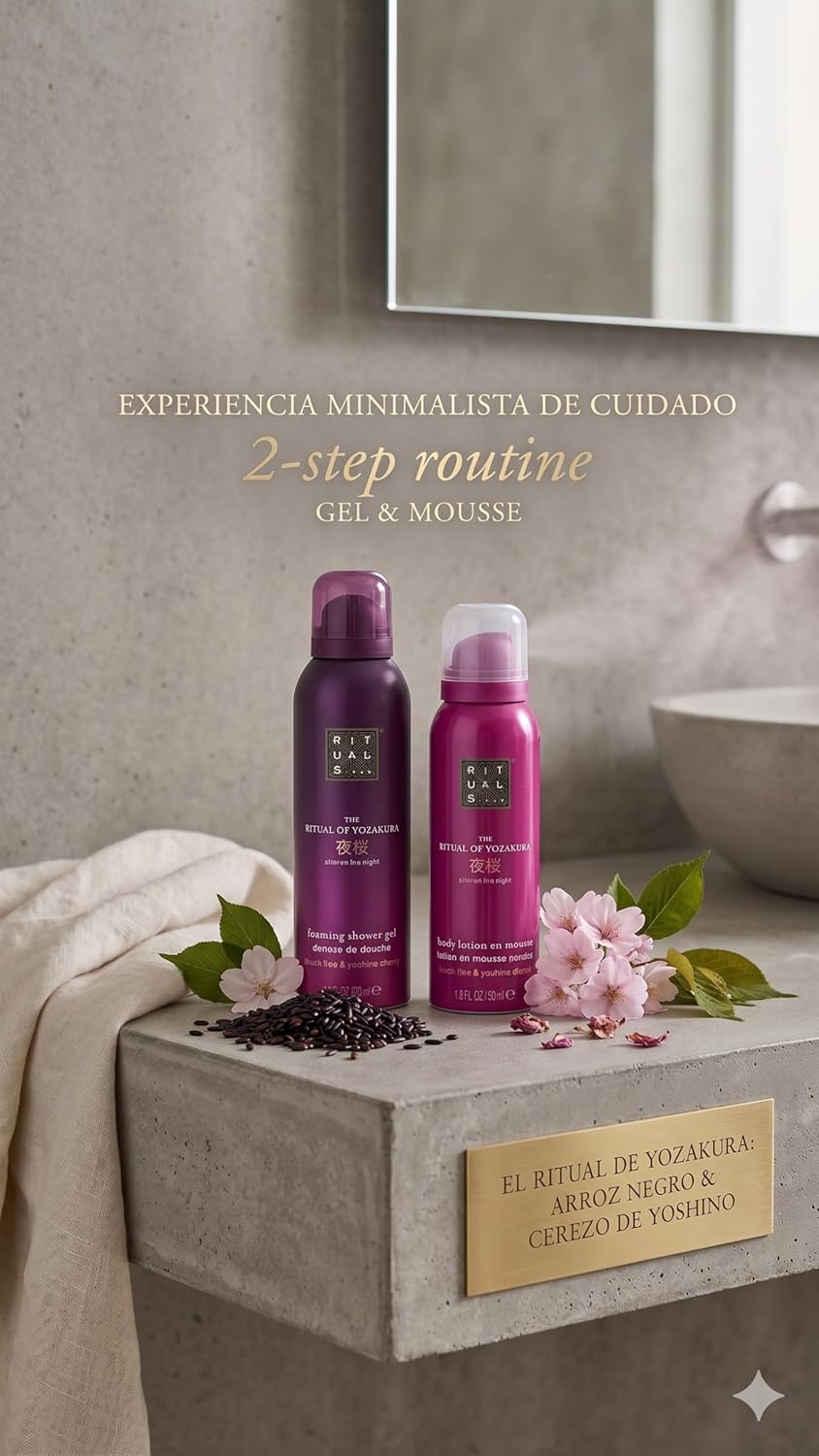 Rituals The Ritual of Yozakura Geschenkset 2 x 50 ml – Duschgel und Körperlotion-Mousse – Bild 5