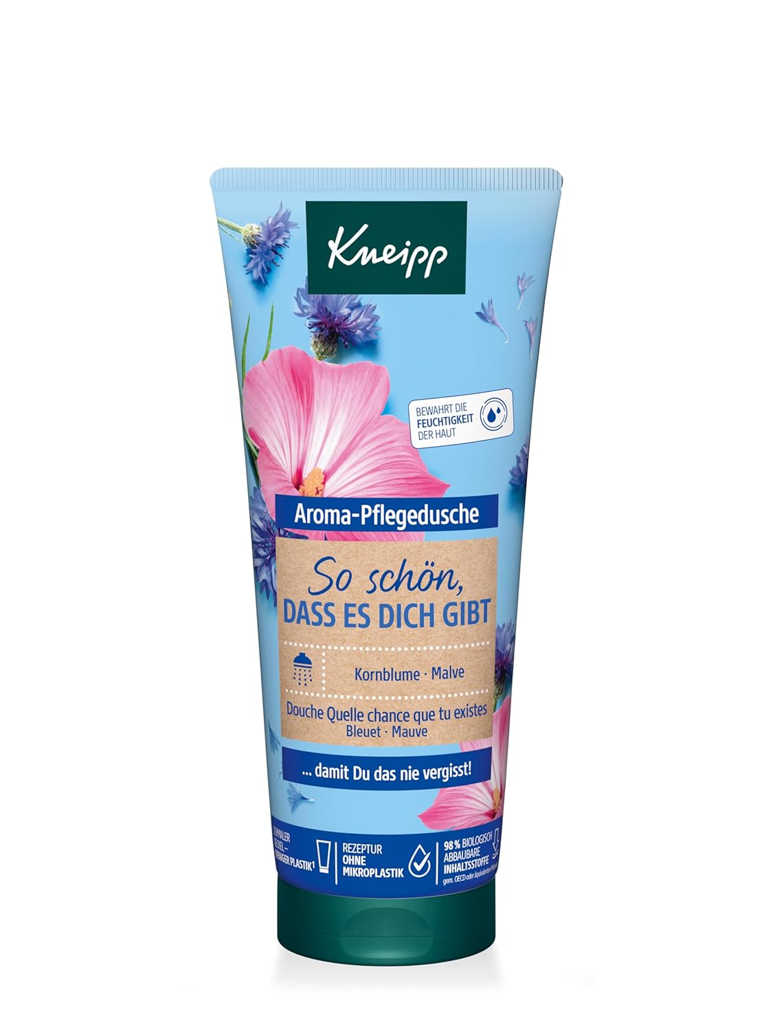Kneipp Geschenkset Herzmomente – Geschenkpackung mit 2 Aroma-Pflegeduschen in Originalgröße von Kneipp – Schenken Sie Ihren Liebsten pflegende Verwöhnmomente – 2 x 200 ml – Bild 4