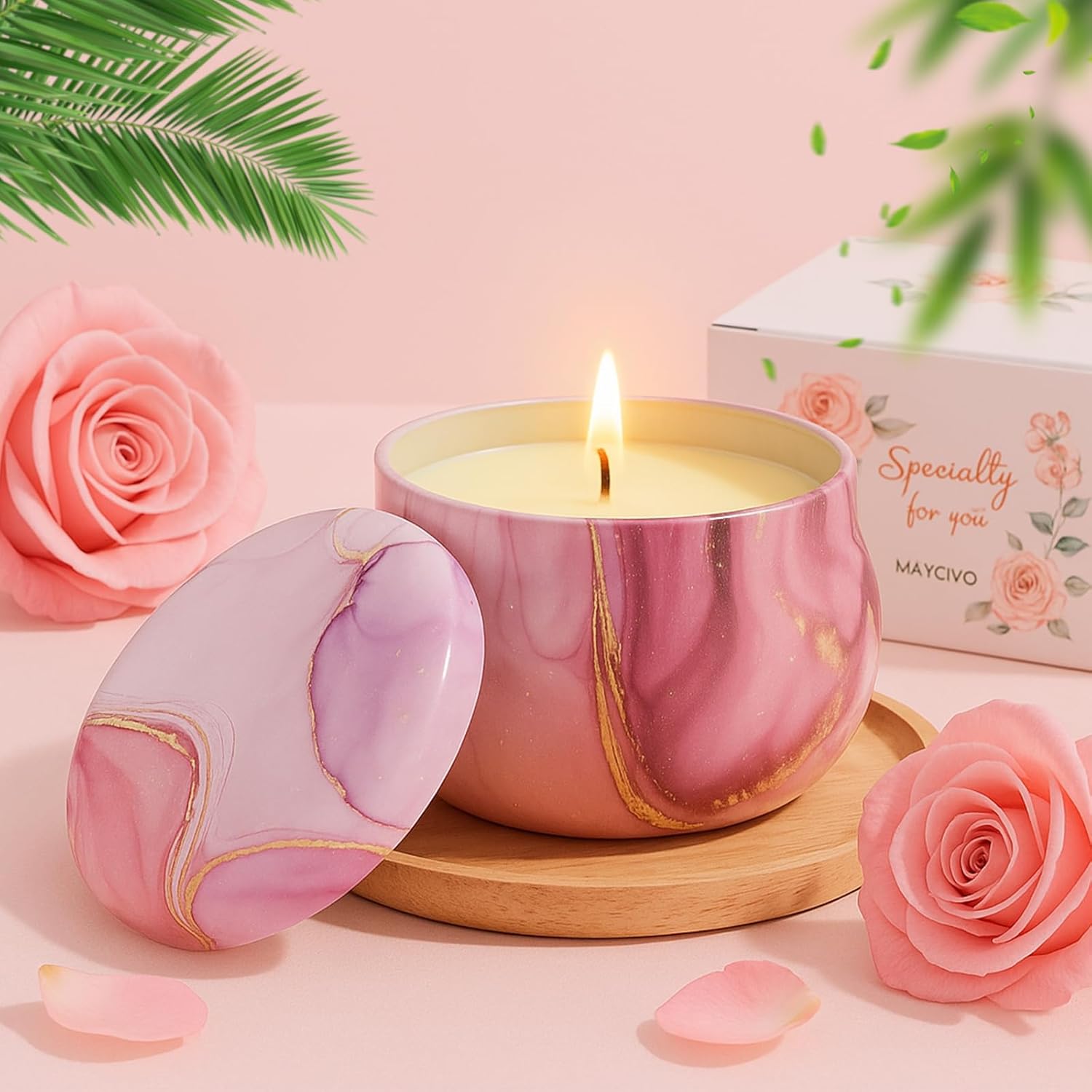 11-teiliges Wellness-Geschenkset für Frauen, rosa Geburtstagsgeschenkbox für Freund, Gute Besserung-Geschenkkorb für Mama, Mutter, Schwester, Valentinstag, Freundin, Freundin, Ehefrau, Mädchen – Bild 5
